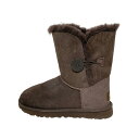 【中古】UGG(アグ) ショートブーツ ダークブラウン ムートン(4)