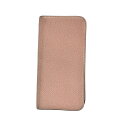 【中古】BONAVENTURA(ボナベンチュラ) 携帯電話ケース ライトピンク レザー