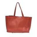 【中古】FURLA(フルラ) トートバッグ レッド レザー