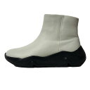 【中古】ECCO(エコー) ショートブーツ 白 レザー(4)