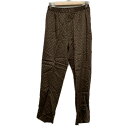 【中古】Plage(プラージュ) パンツ フルレングス ダークブラウン×ネイビー×マルチ(4)