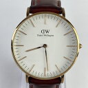 【中古】Daniel Wellington(ダニエルウェリントン) 腕時計 白