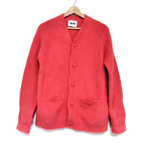 【中古】Acne(アクネ) カーディガン 長袖 オレンジ 【中古】Acne(アクネ) カーディガン 長袖 オレンジ