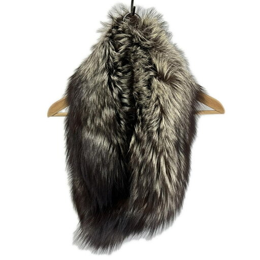 【中古】SAGA FOX(サガフォックス) マフラー ティペット ダークブラウン×アイボリー フォックス 【中古】SAGA FOX(サガフォックス) マフラー ティペット ダークブラウン×アイボリー フォックス