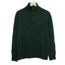 【中古】POLObyRalphLauren(ポロラルフローレン) 長袖セーター ハイネック ダークグリーン