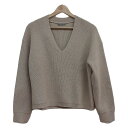 【中古】theory luxe(セオリーリュクス) 長袖セーター ベージュ(4)