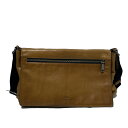 【中古】COACH(コーチ) ショルダーバッグ ブラウン レザー