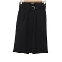【中古】UNITED ARROWS(ユナイテッドアローズ) スカート ひざ丈 黒