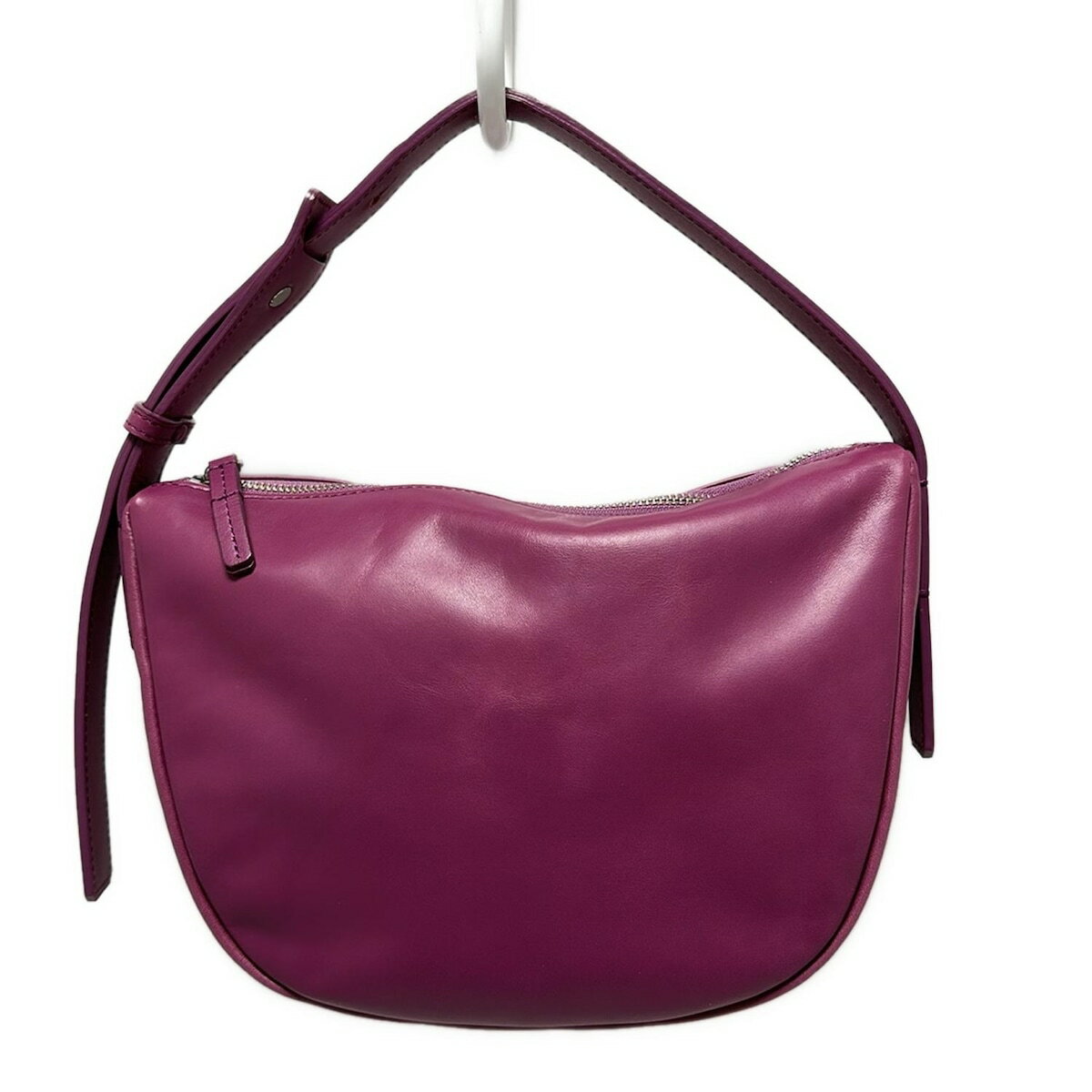 【中古】土屋鞄製造所(ツチヤカバンセイゾウショ) アトローラウンドミニバック トートバッグ ピンク  ...