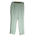 【中古】theory luxe(セオリーリュクス) パンツ フルレングス アイボリー