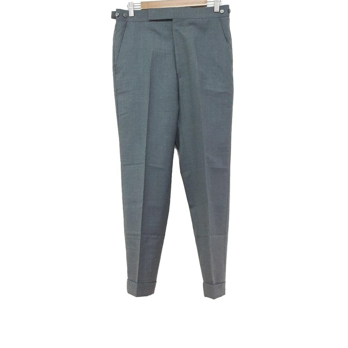 【中古】batak House Cut(バタクハウスカット) パンツ フルレングス グレー