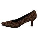 【中古】FERRAGAMO/SalvatoreFerragamo(サルバトーレフェラガモ) パンプス 豹柄/アウトソール張替済 ライトブラウン×ブラウン×ダークブラウン(4)