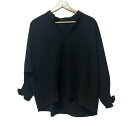 【中古】VERMEIL par iena(ヴェルメイユ パー イエナ) チュニック 長袖 黒