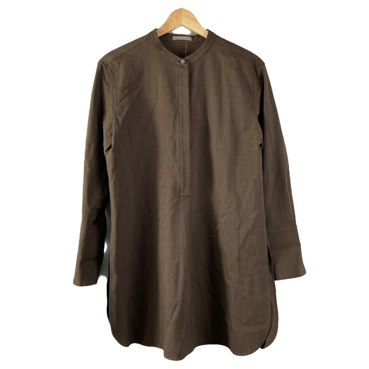 【中古】theory luxe(セオリーリュクス) チュニック 長袖 ダークブラウン