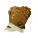 【新着】【中古】UGG(アグ) 手袋 ダークブラウン ムートン