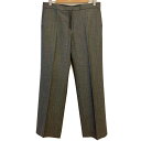 【中古】JOSEPH(ジョセフ) パンツ フルレングス グレー×黒(4)
