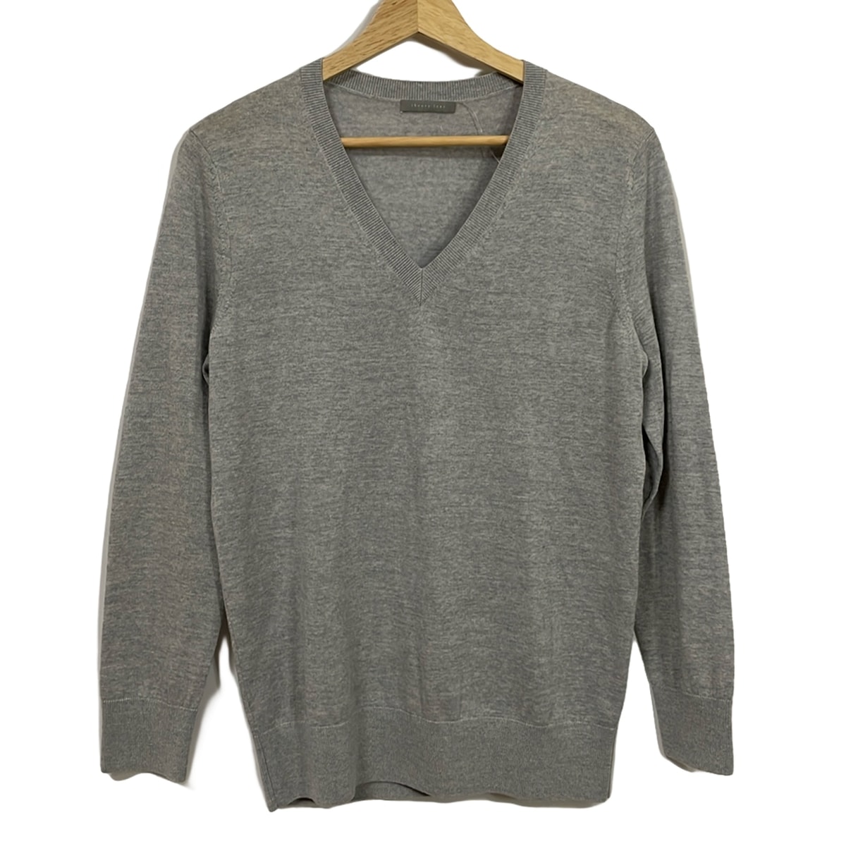 【中古】theory luxe(セオリーリュクス) 長袖セーター Vネック グレー