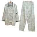 【中古】Burberry's(バーバリーズ) メンズセットアップ カーキ×アイボリー×マルチ