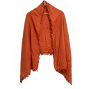 【中古】green label relaxing(グリーンレーベルリラクシング) ストール(ショール) レッド ウール(4)
