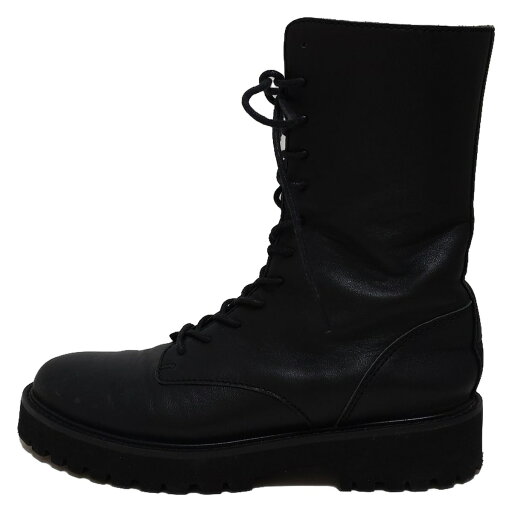 【中古】BEAUTY&YOUTH UNITEDARROWS(ビューティアンドユース ユナイテッドアローズ) ショートブーツ 黒 レザー 【中古】BEAUTY&YOUTH UNITEDARROWS(ビューティアンドユース ユナイテッドアローズ) ショートブーツ 黒 レザー