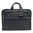 【中古】TUMI(トゥミ) ビジネスバッグ 本体ロックなし 黒 レザー
