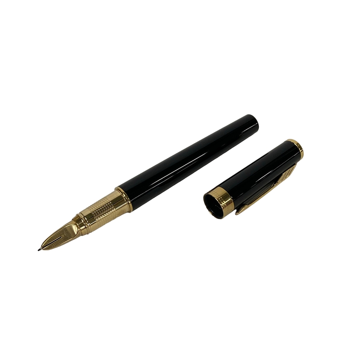 Other - 【中古】PARKER(パーカー) 万年筆 インクあり(黒)/ネーム刻印 黒×ゴールド