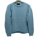 【中古】UNTITLED(アンタイトル) 長袖セーター クルーネック ライトブルー(4)