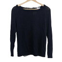 【中古】MACKINTOSH PHILOSOPHY(マッキントッシュフィロソフィー) 長袖セーター クルーネック ネイビー