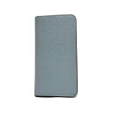 【中古】BONAVENTURA(ボナベンチュラ) 携帯電話ケース iPhoneケース/iPhoneXs/X ライトブルー レザー