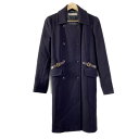 【中古】miumiu(ミュウミュウ) コート 長袖/冬 ネイビー