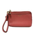【中古】COACH(コーチ) 財布 財布・札入れ (その他)/リストレット ピンク レザー