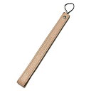 【中古】BONAVENTURA(ボナベンチュラ) 携帯ストラップ ピンクベージュ レザー