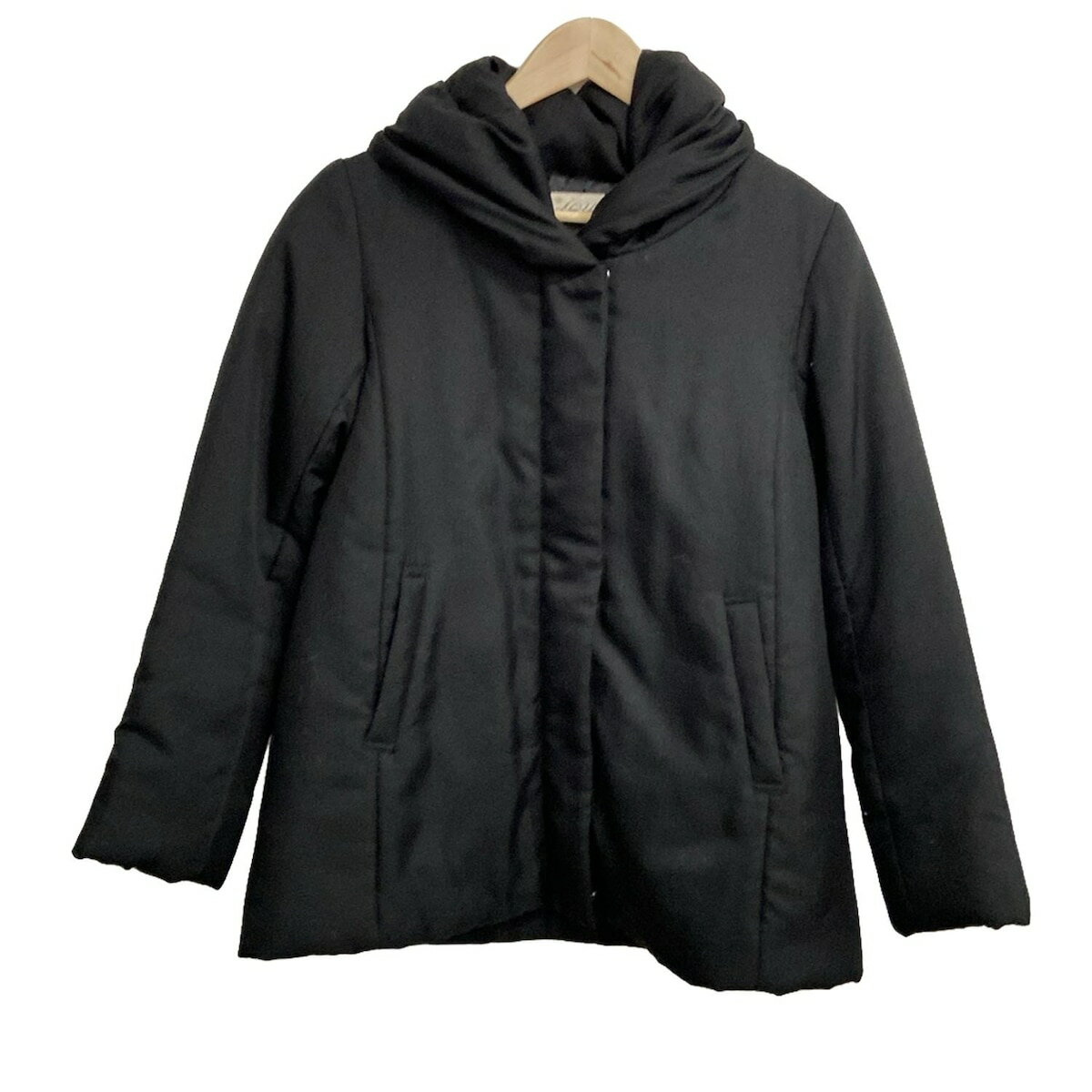 【中古】nano universe(ナノユニバース) ブルゾン 冬物 黒