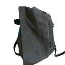 【中古】Cote&Ciel(コートエシエル) リュックサック グレー