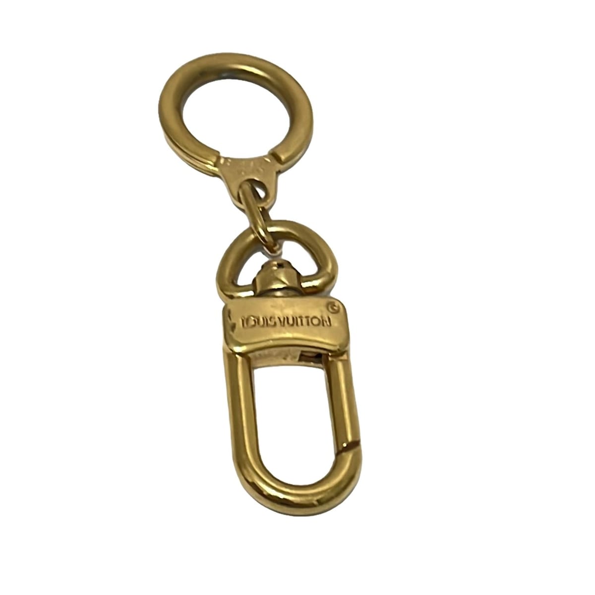 【新着】【中古】LOUIS VUITTON(ルイヴィトン) アノクレ キーホルダー(チャーム) ゴールド