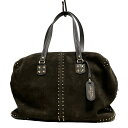 【中古】MICHAEL KORS(マイケルコース) XL Weekender ボストンバッグ スタッズ/ASTOR RE-EDITION 2004/本体ロックな...