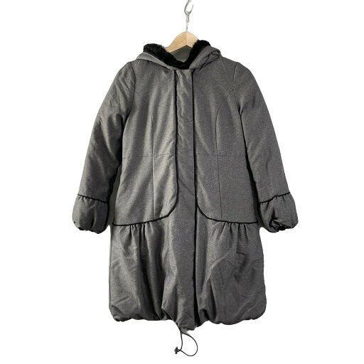 【中古】TOCCA(トッカ) ダウンコート 長袖/ドット柄/リバーシブル/ジップアップ/冬 黒×グレー 【中古】TOCCA(トッカ) ダウンコート 長袖/ドット柄/リバーシブル/ジップアップ/冬 黒×グレー