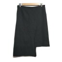 【中古】ARTISAN(アルチザン) スカート ひざ丈/変形デザイン 黒