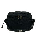【中古】THE NORTH FACE(ノースフェイス) ウエストポーチ メッシュポケット 黒