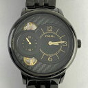 【中古】FOSSIL(フォッシル) 1 腕時計 スモセコ 黒