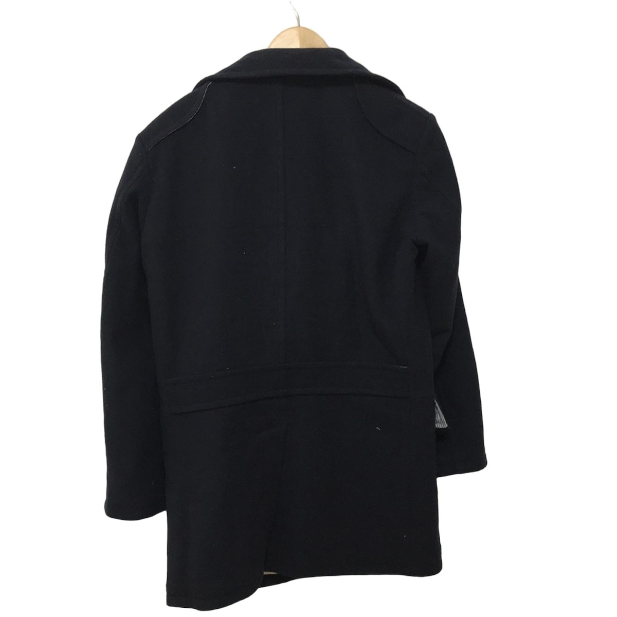 【中古】TOMMY HILFIGER(トミーヒルフィガー) Pコート 長袖/冬 ダークネイビー