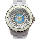 【中古】CAPRI WATCH(カプリウォッチ) 腕時計 白×ライトブルー×マルチ