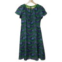 【中古】Sybilla(シビラ) ワンピース グリーン×パープル×ブルー(4)