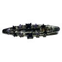 【中古】acca(アッカ) アクセサリー ヘアクリップ ゴールド×黒×パープル