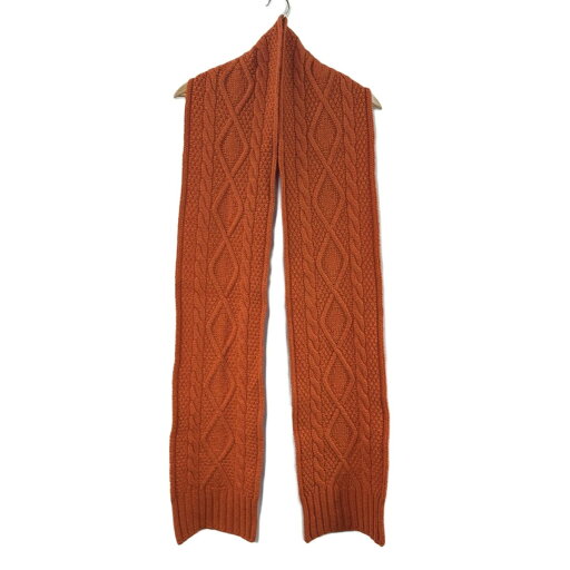 【中古】RalphLauren(ラルフローレン) マフラー オレンジ ウール、ラビット 【中古】RalphLauren(ラルフローレン) マフラー オレンジ ウール、ラビット
