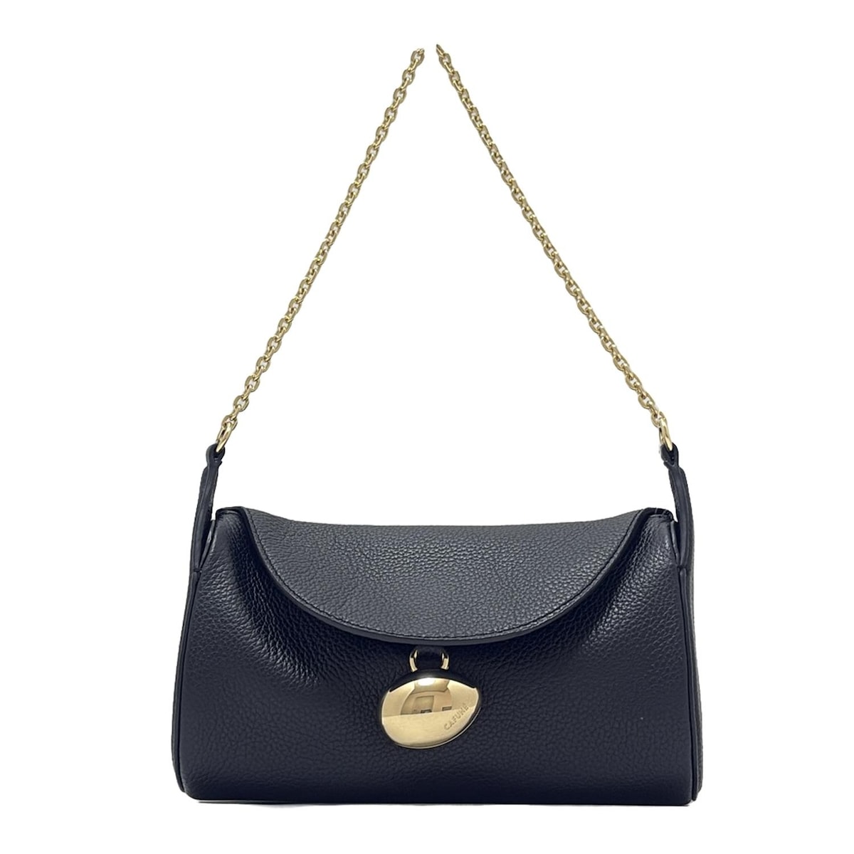 【新着】【中古】CAFUNE(カフネ) ハンドバッグ チェーン 黒 レザーのサムネイル