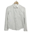 【中古】PLS+T(PLST)(プラステ) 長袖シャツブラウス 白(4)