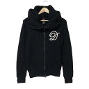 【中古】DOUBLE STANDARD CLOTHING(ダブルスタンダードクロージング) パーカー 長袖/ジップアップ 黒