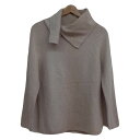 【中古】ANAYI(アナイ) 長袖セーター タートルネック ライトピンク