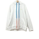 【中古】Off-White(オフホワイト) パーカー 長袖 白